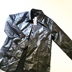 Cider Faux Leather Jacket